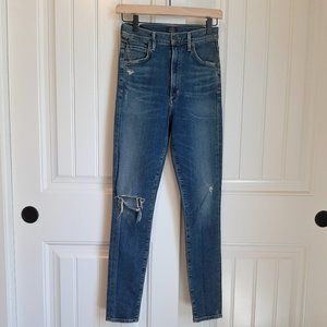 CoH Citizens of Humanity Chrissy Uber High Rise Skinny Jeans SZ 26